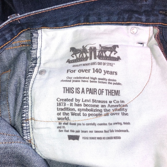 Levi’s 514 strait-cut Jeans 34x30 - Picture 6 of 6